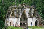 Mirador Hall of Blattkreuzes, Palenque, Mexiko.