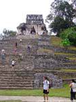 Der Tempel des Kreuzes in Lakam Ha, Palenque, Mexiko.
