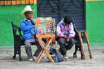Nap Hausierer, Plazuela del Cerrillo San Cristobal de las Casas, Mexiko.