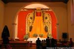Altar der Kirche von San Nicolás, San Cristobal de las Casas, Mexiko.
