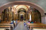 Nave Barock Solomon-Modus, Santo Domingo Church Nave San Cristobal de las Casas, Mexiko.
