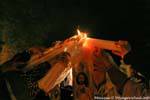 Devotional Kerzen, Osternacht in San Cristobal de Las Casas, Mexiko.