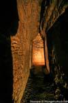 Im Labyrinth der Palace of Darkness, Tonina, Mexiko.