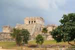 Panorama des Schlosses, Website, Tulum, Mexiko.