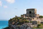 Der Tempel der Gott des Windes, Tulum, Mexiko.