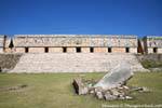 Monolith der Picota, Uxmal, Mexiko.