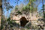 Versteckte Struktur, Uxmal, Mexiko.