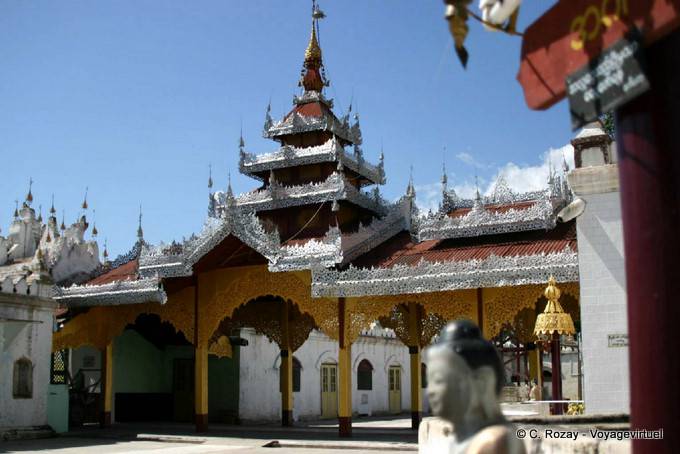 Pagoda Eintrag Yadana Manaug, Nyaung Shwe, Inle-See - Myanmar (Birma)