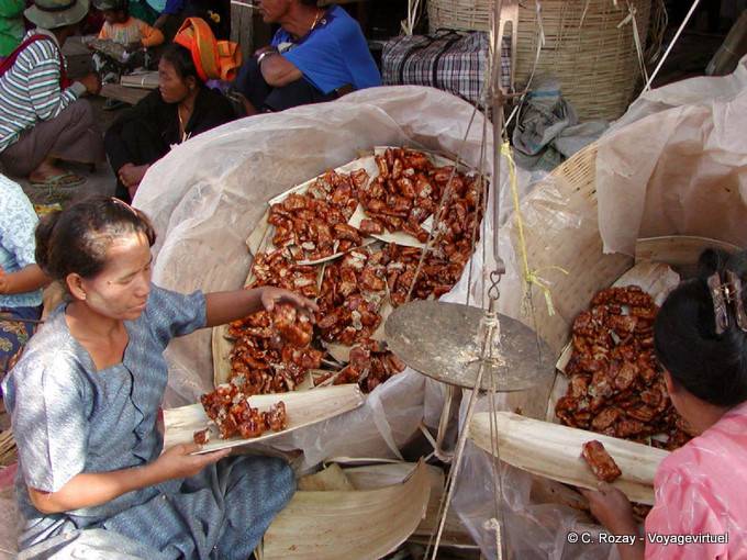 Lokale Gastronomie, Inle-See - Myanmar (Birma)