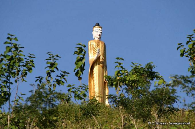 Die Hügel Buddha Kalaw - Myanmar (Birma)