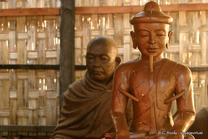 Cotta Skulpturen, Mandalay - Myanmar (Birma)