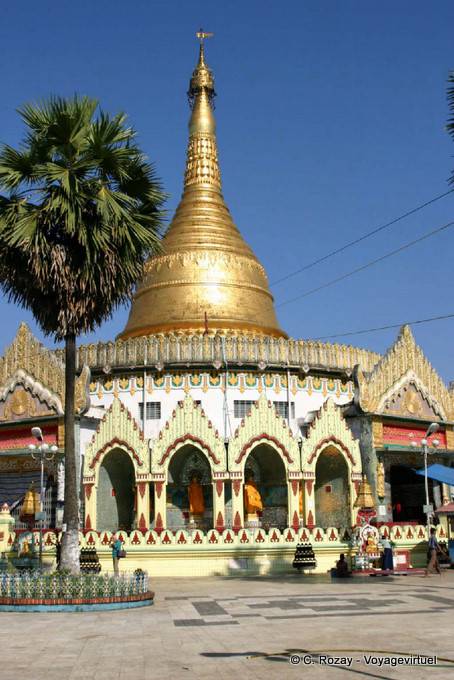 Stupa Pagode Kaba Aye (Thiri Mingala Gaba Aye Zedidaw), Yangon - Myanmar (Birma)