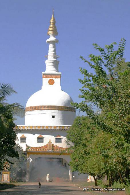 Besondere Form der Stupa, Yangon - Myanmar (Birma)