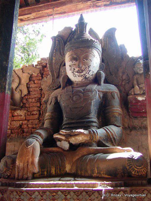Jambhupati Bild komplexen Takhaung Mwedaw, Sagar - Myanmar (Birma)