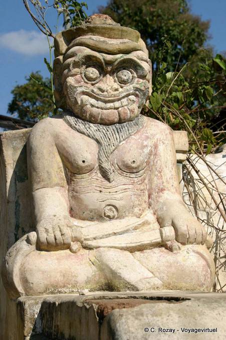 Garuda Schutz Messer, Sankar (Sagar) - Myanmar (Birma)