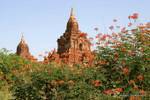 Nwar Pya Gu Tempel, Alt Bagan, Birma.