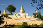 Unbekannte Kloster Mandalay, Birma.