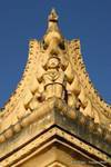 Mandalay, Ava, architektonisches Detail Maha Aung Mye Bonzan, Birma.