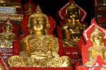 Golden Buddha in Kalksteinhöhlen Pindaya, Birma.