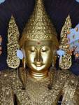 Buddha-Kopf Jambhupati, Shwedagon, Rangun, Birma.