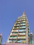 Gemälde an der tazaung Hsandawdwin, Shwedagon-Pagode, Rangun, Birma.