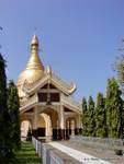 Maha Wizaya Pagode auf dem Hügel Dhammarakkhita (Hüter des Gesetzes), Yangon, Birma.