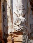 Sculpture Detail Winkel Sankar Heiligtum Sagar, Birma.