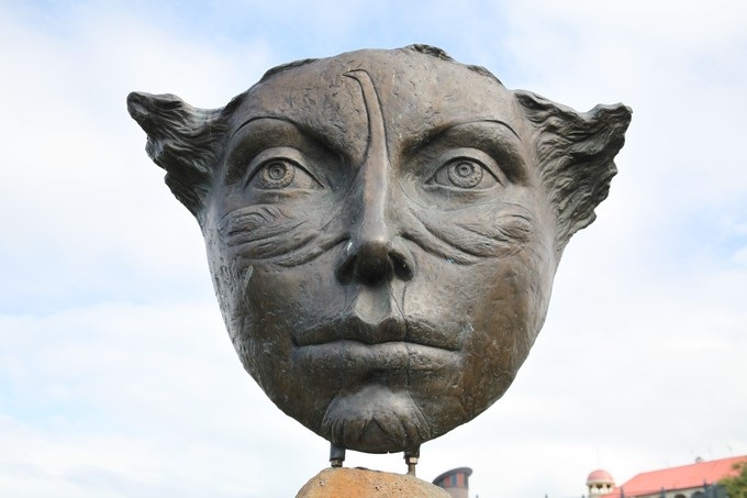 Gesicht des Friedens, Margriet Windhausen, Timaru, Canterbury - Neuseeland