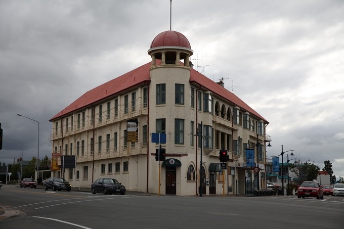 Die Bucht Hügel Gebäude Timaru, Canterbury - Neuseeland