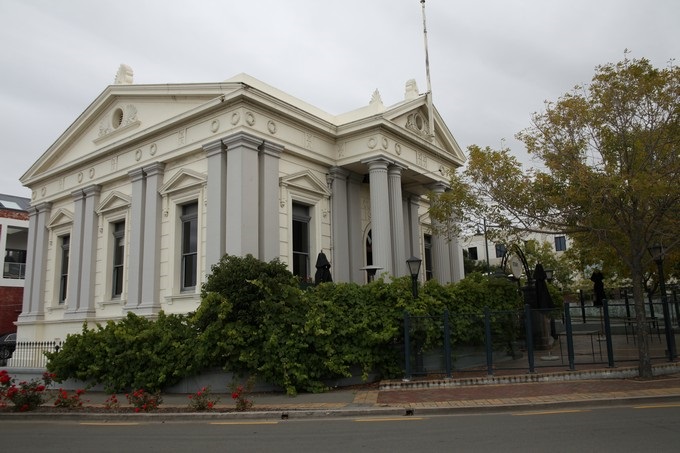 Timaru, Winkel Cains Tce - Station Street, Timaru, Canterbury - Neuseeland