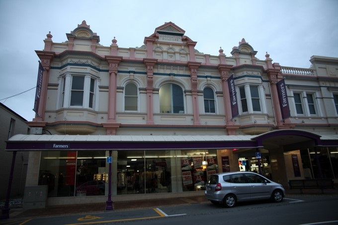 Farmers buiding, Timaru, Canterbury - Neuseeland
