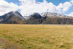 Mount Cook Road, Canterbury, Neuseeland.