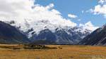 MacKenzie Country, Mount Cook Road, Canterbury, Neuseeland.