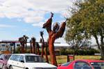 Lustige Baum Timaru, Canterbury, Neuseeland.