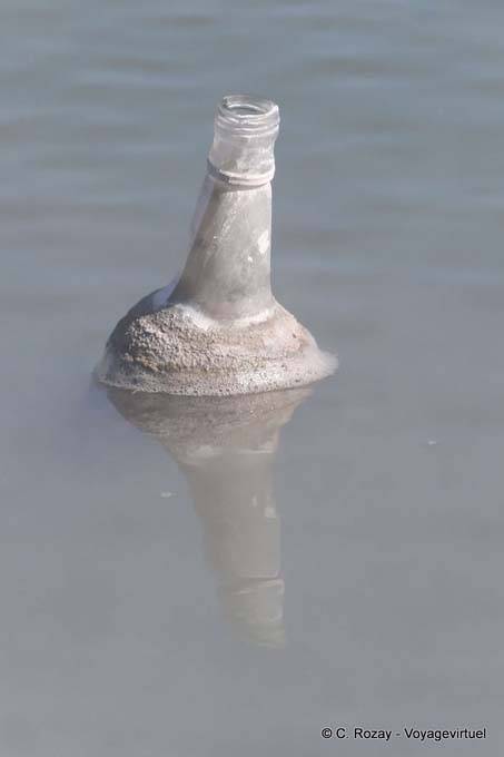 Flasche verkalkte Kuirau Park, Rotorua - Neuseeland