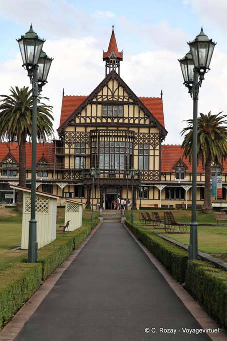 Zentralansicht, Rotorua Museum - Neuseeland