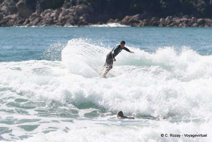 Waikato-Region, Whangamata Beach Surf - Neuseeland