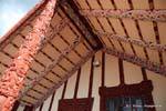 Meeting House, Tamatekapua, Rotorua, Neuseeland.