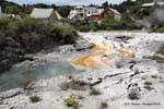 Whakarewarewa Thermal Village, Rotorua, Neuseeland.
