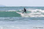 Spot Bay of Plenty, Whangamata Beach Surf, Neuseeland.