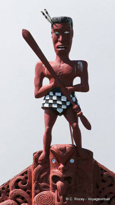 Abbildung Maori Omaio, Ostkap - Neuseeland