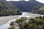 Motu River, East Cape, Neuseeland.
