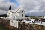 Friedhof und Kirche, Raukokore Christ Church, East Cape, Neuseeland.