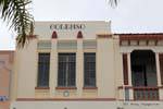 Colenso House, Spanish Mission Style, Napier, Neuseeland.