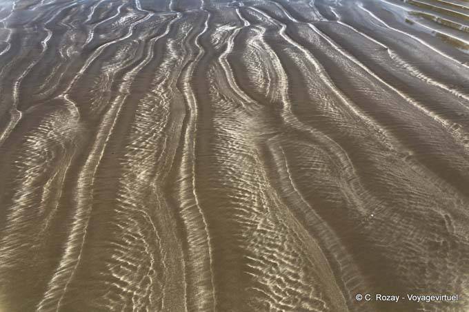 Sand Wunder, Oakura Bay, Northland - Neuseeland