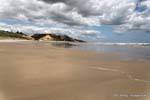 Landschaft, Baylys Beach, Northland, Neuseeland.
