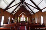 Innenansicht, St James Anglican Church, Kerikeri, Northland, Neuseeland.