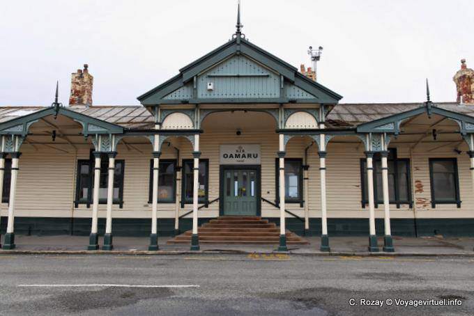 Bahnhof, Oamaru, Otago - Neuseeland