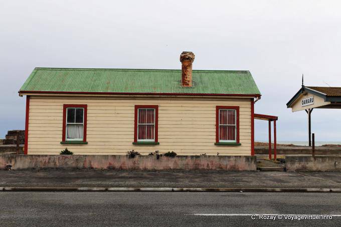 Anhang zum alten Bahnhof, Oamaru, Otago - Neuseeland