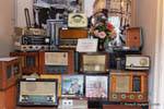 Antique Radios, Oamaru, Otago, Neuseeland.
